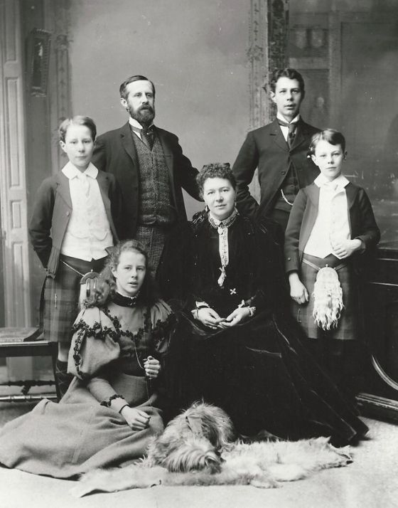 Famille du Lord reginald Stampee