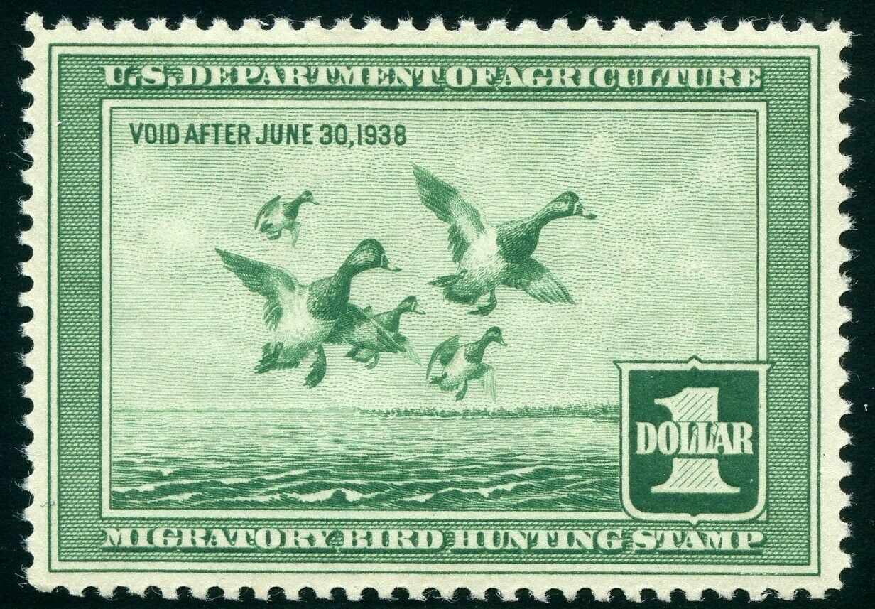 US SCOTT # RW4 GP Mint-XF-OG-NH "Sélectionner une pièce maîtresse de qualité supérieure" (GARY 20/10/20)