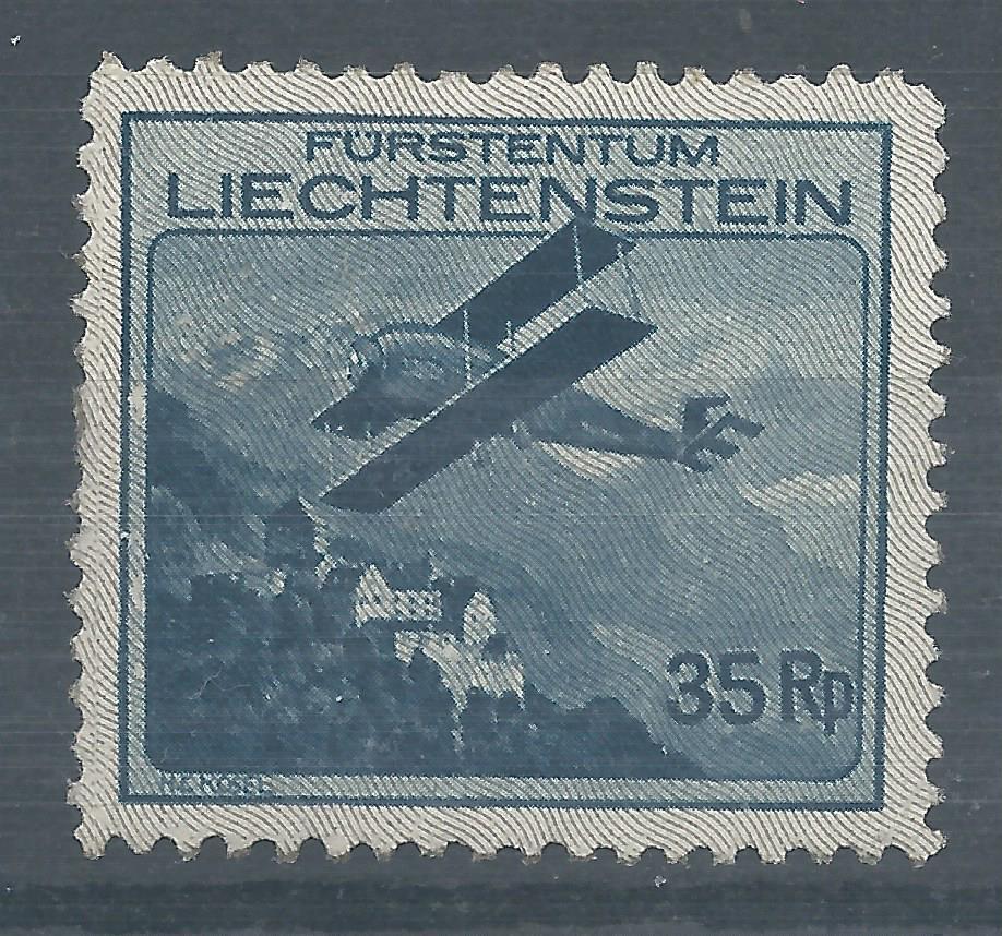  Liechtenstein C4 NH F-VF de 1930 avec un SCV de 66,00 $ 